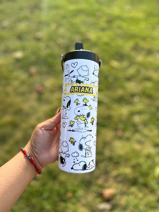Custom cute dog tumbler