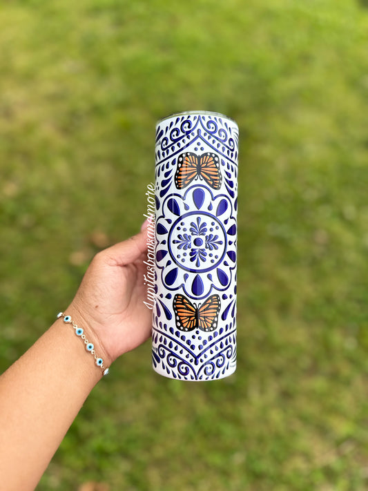 Talavera tumbler