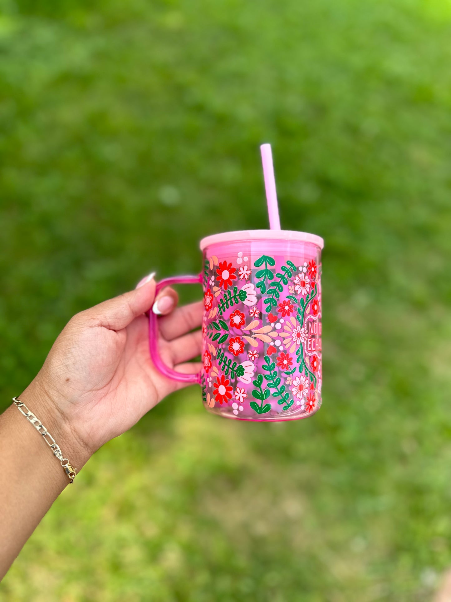 No te rindas (pink mug)