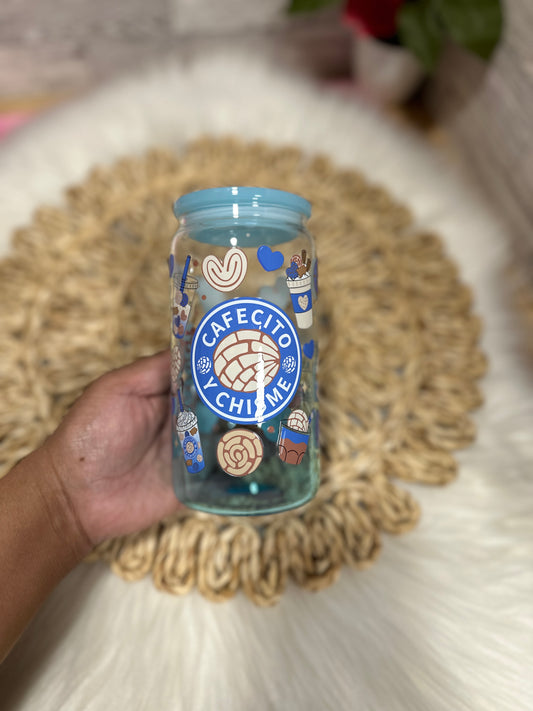 Cafecito y chisme(azul)