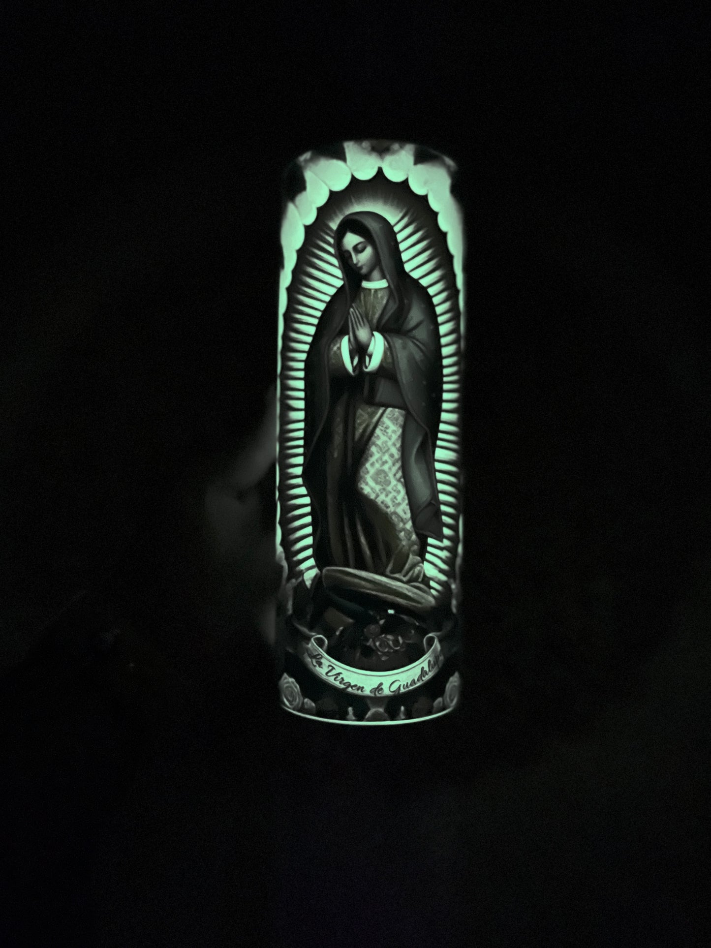Virgencita glow in the dark