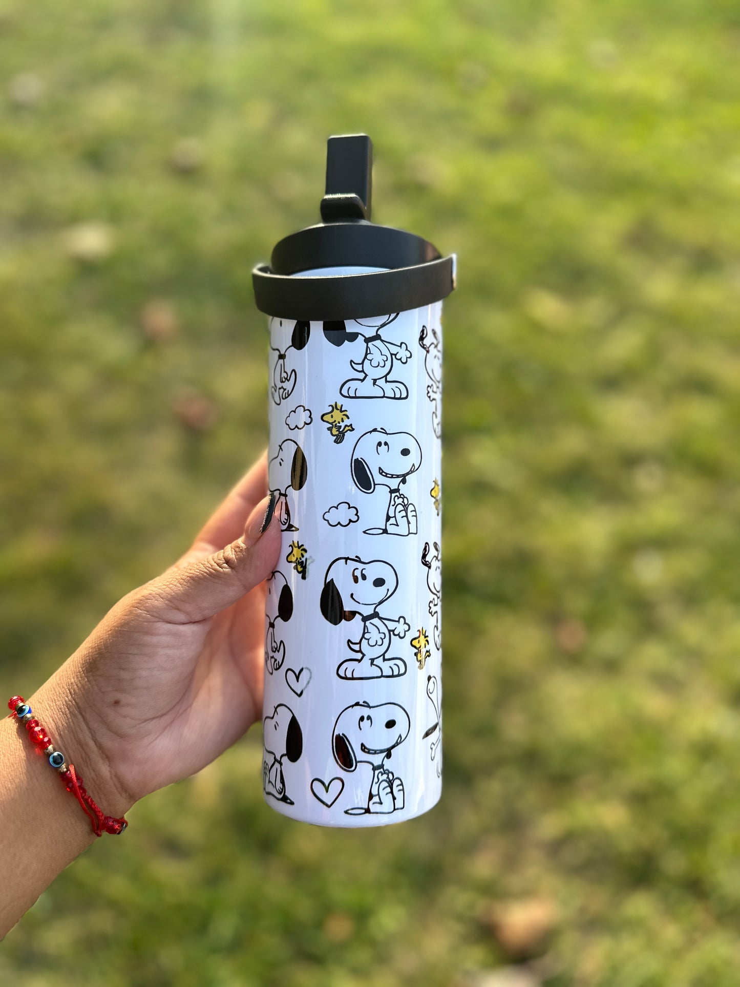 Custom cute dog tumbler