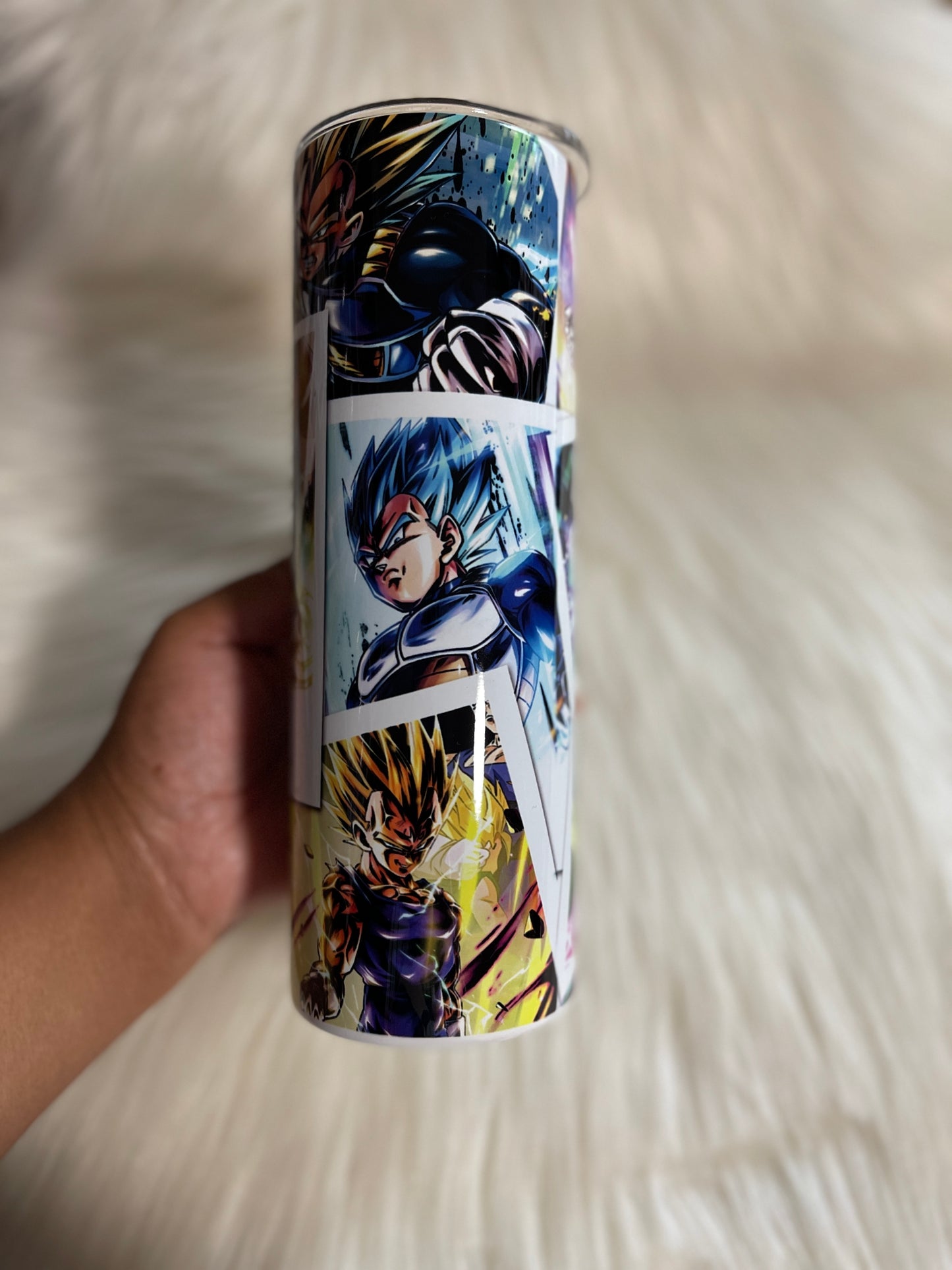 Vegeta custom tumbler