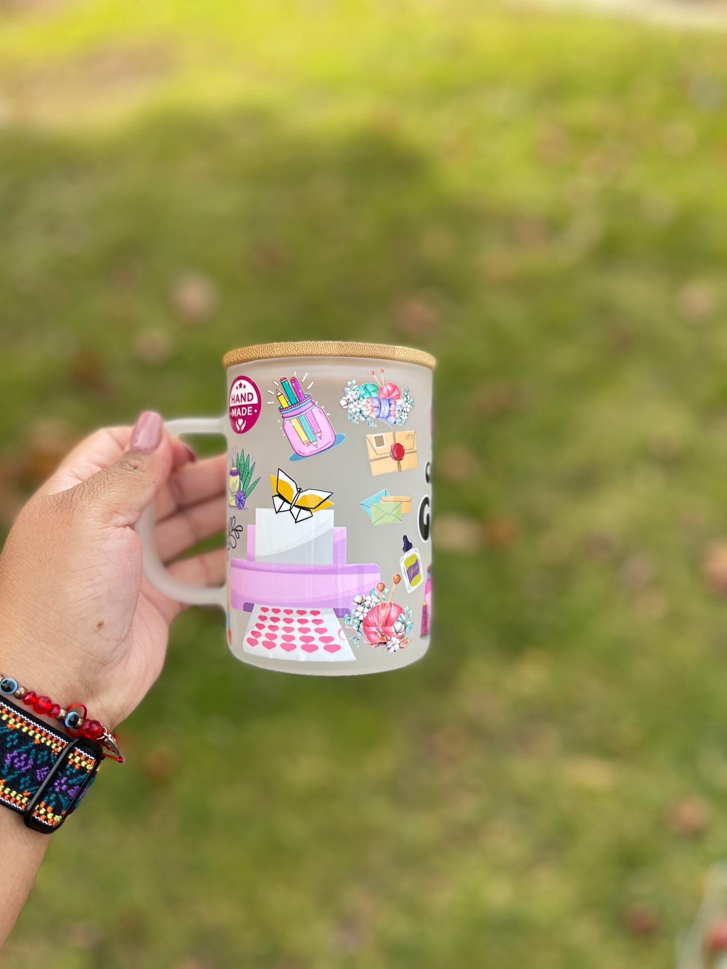 Crafty girl mug