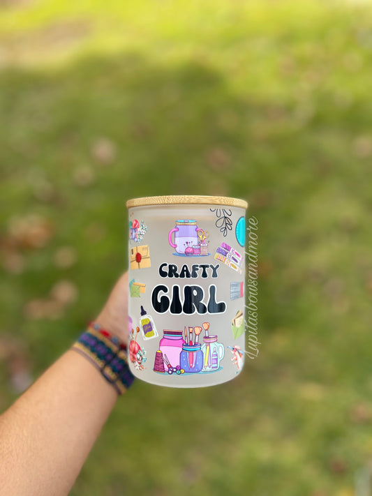 Crafty girl mug