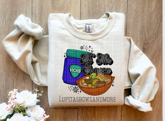 Caldito and vicks season sudadera