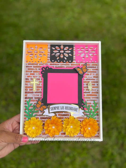 Ofrenda shadow box (8x10)