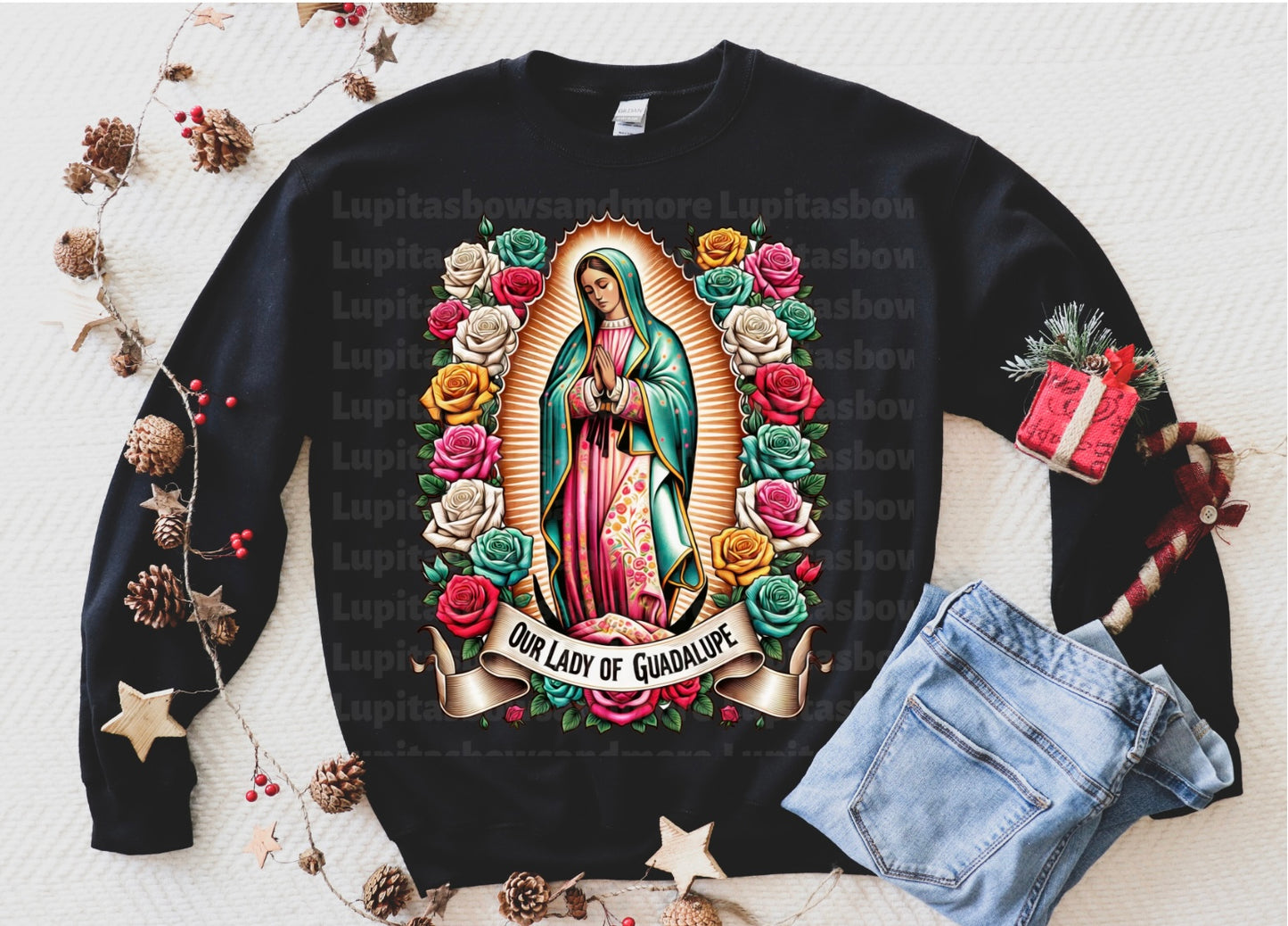 Virgencita crewneck