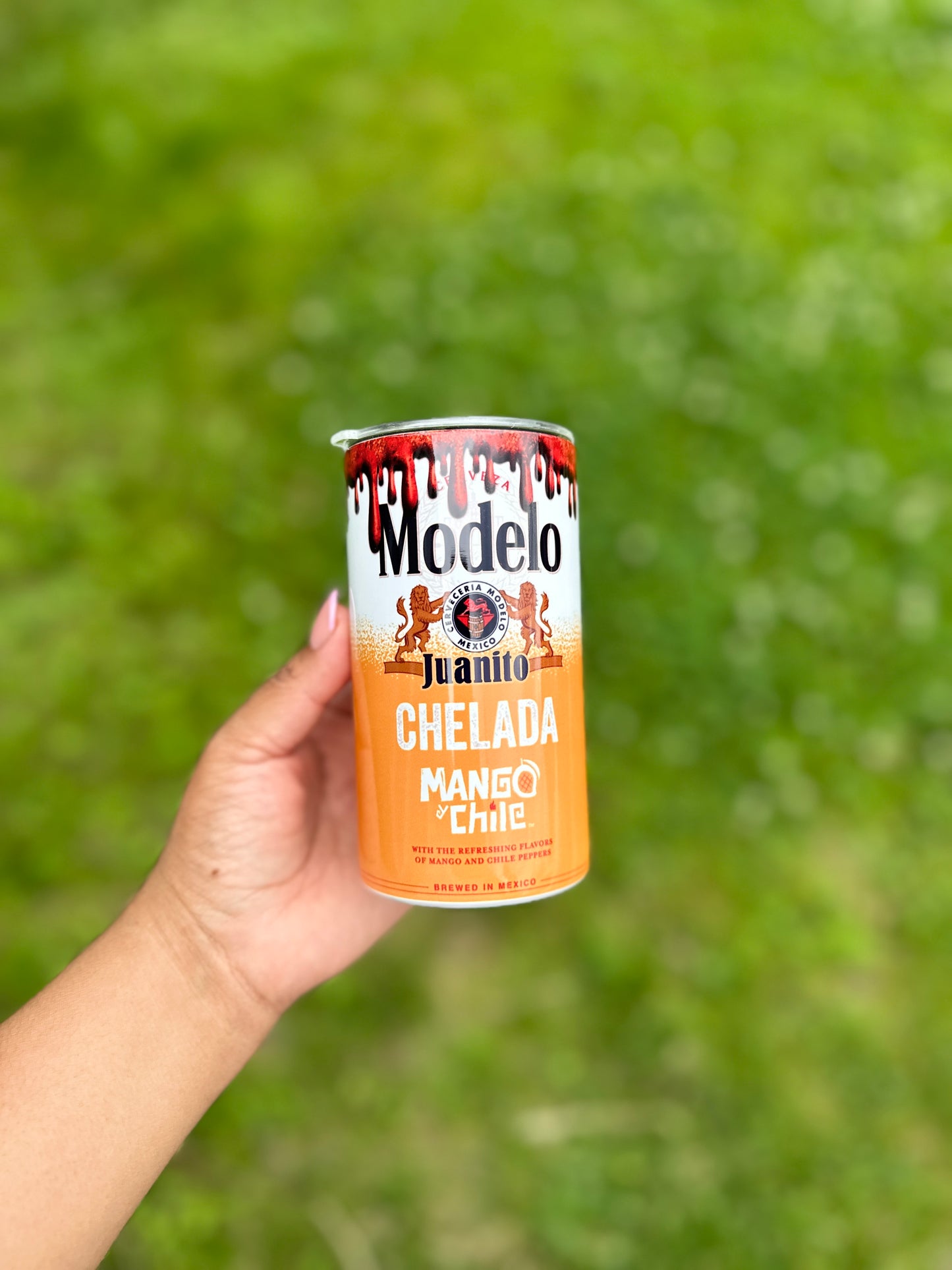 Mango chelada (sippy cup)