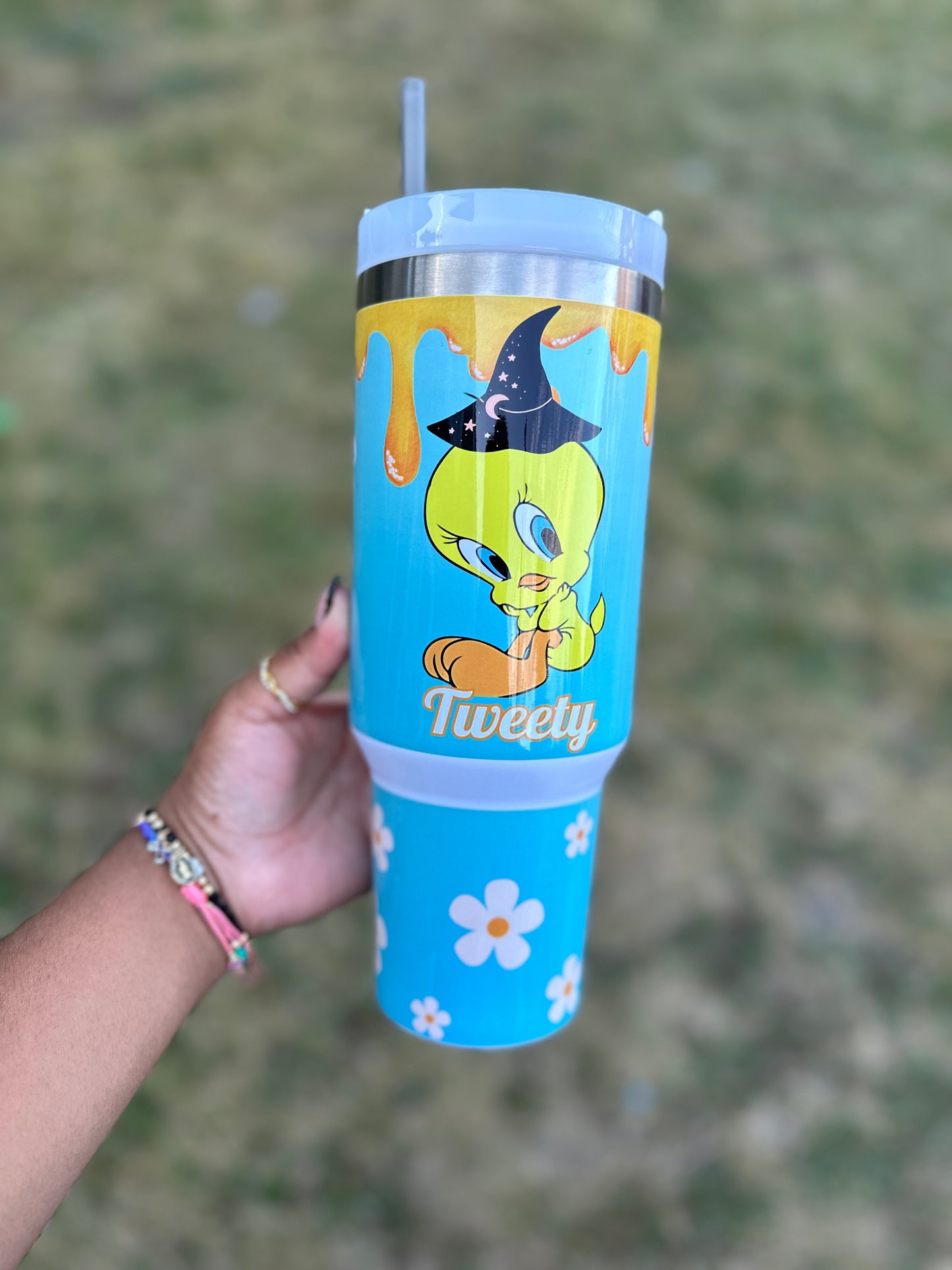 Yellow bird Halloween