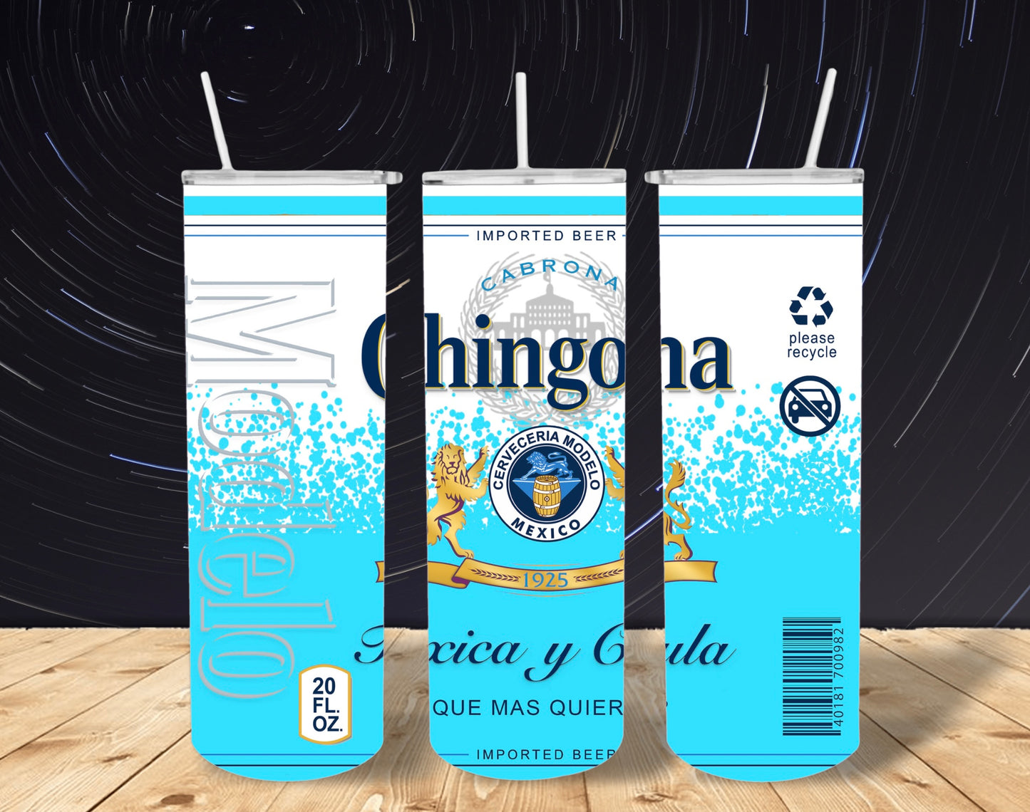 Chingona (azul)