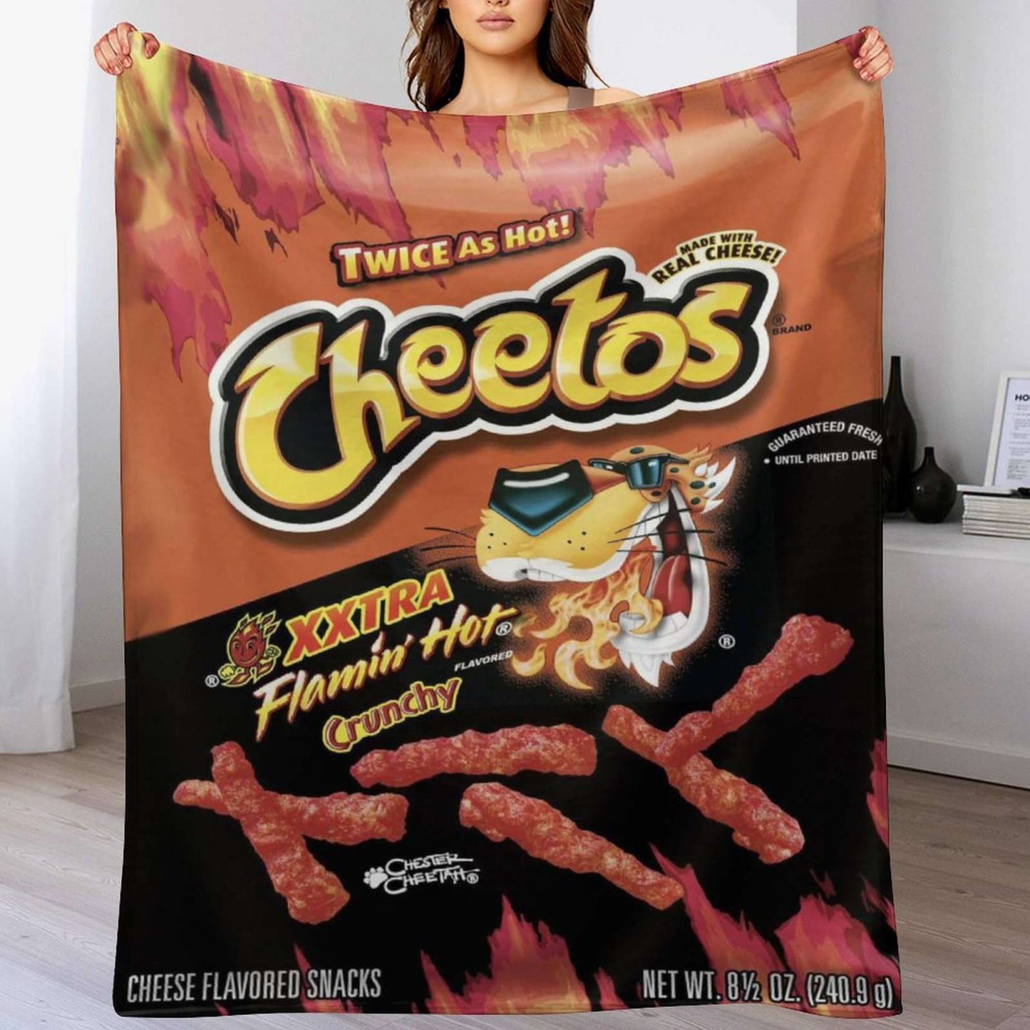 Hot Cheetos blanket