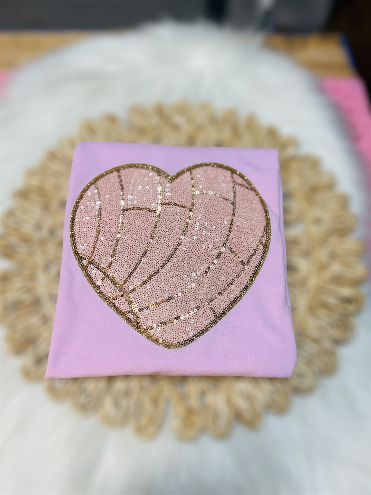 Corazón sequin shirt