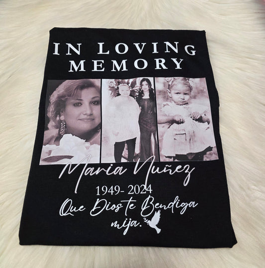 In loving memory shirt