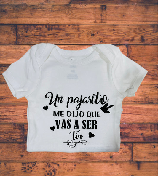 Un pajarito me dijo que vas hacer tía