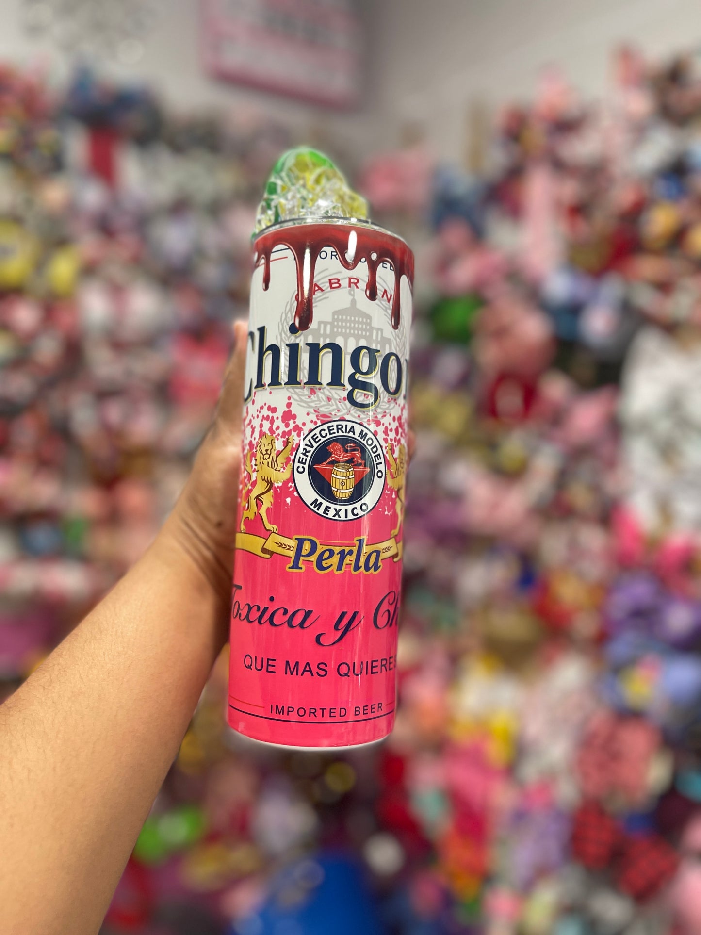 Chingona pink chamoy