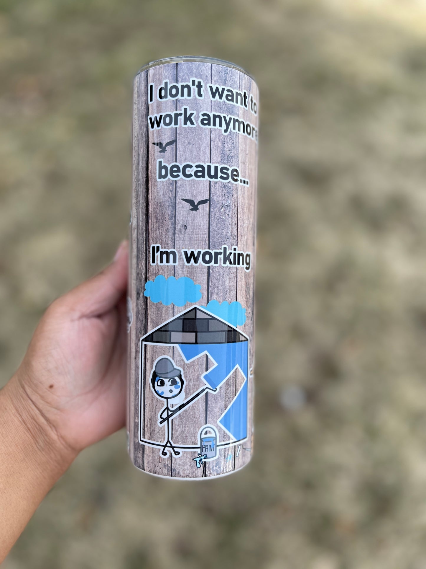 I’m working (funny ) para el tóxico