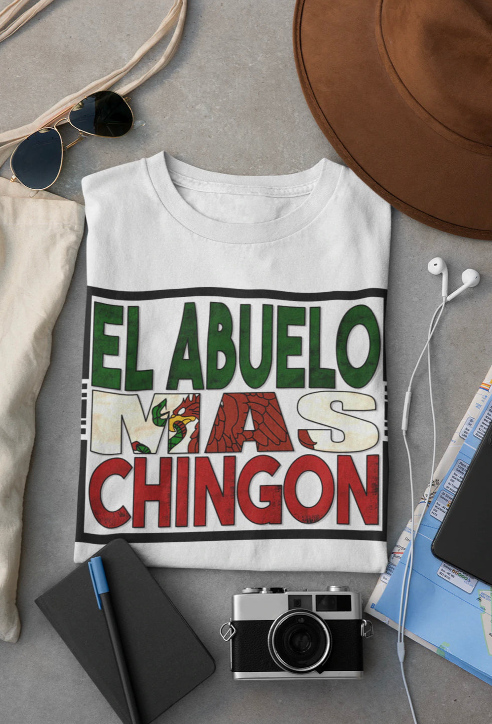 Abuelo chingon (playera)