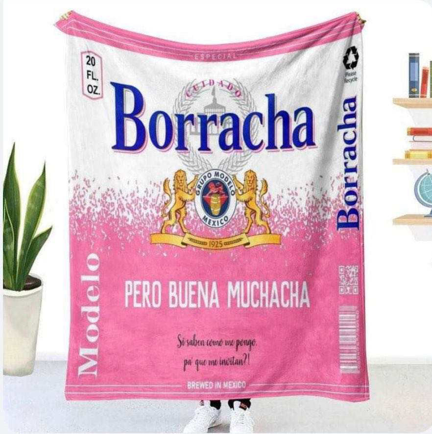 Borracha (pink) blanket