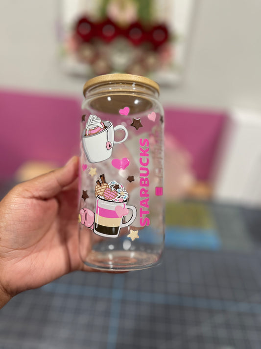 Cafecito & chisme (glass)