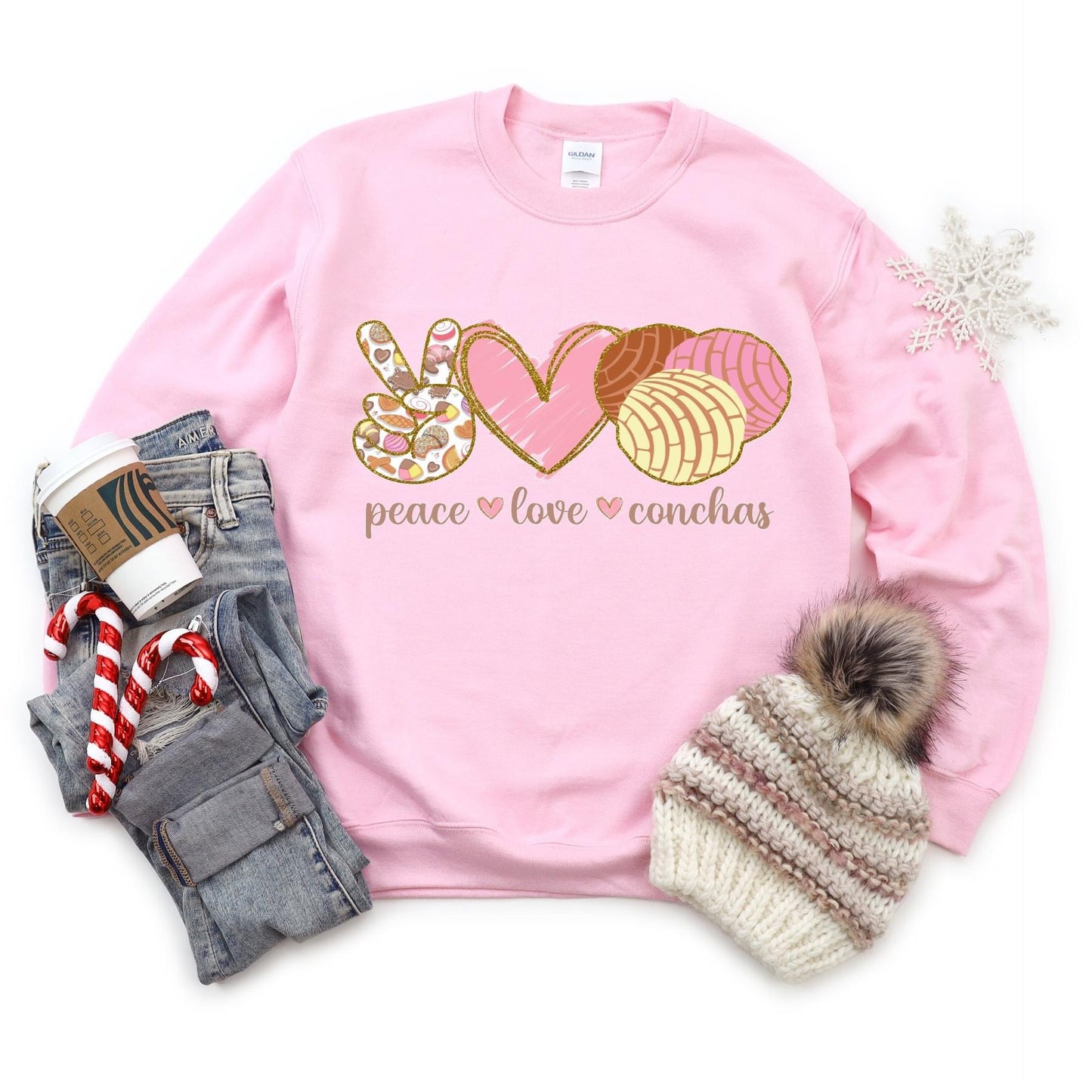 Concha Sweatshirt (pink)