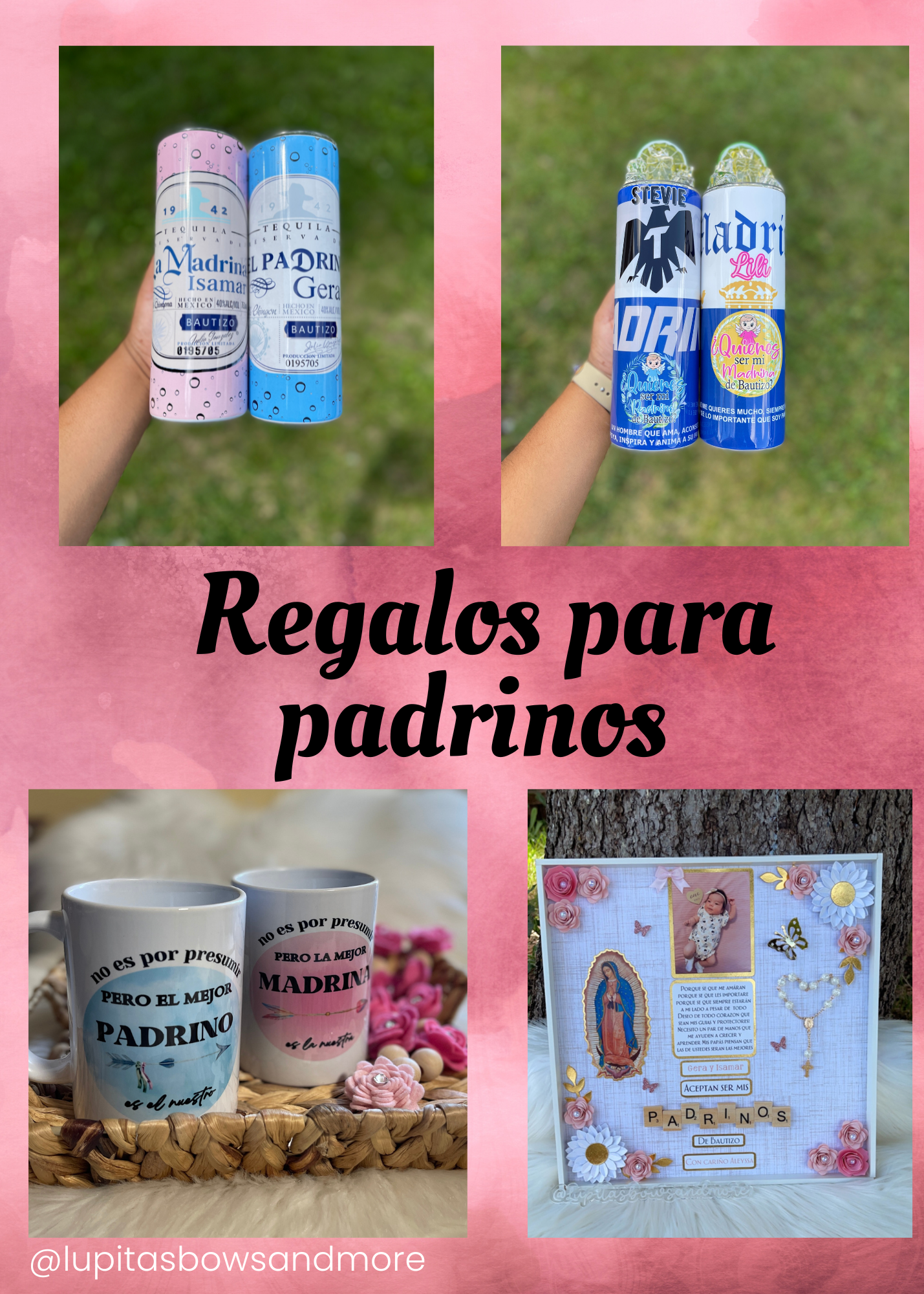 Regalos para padrinos