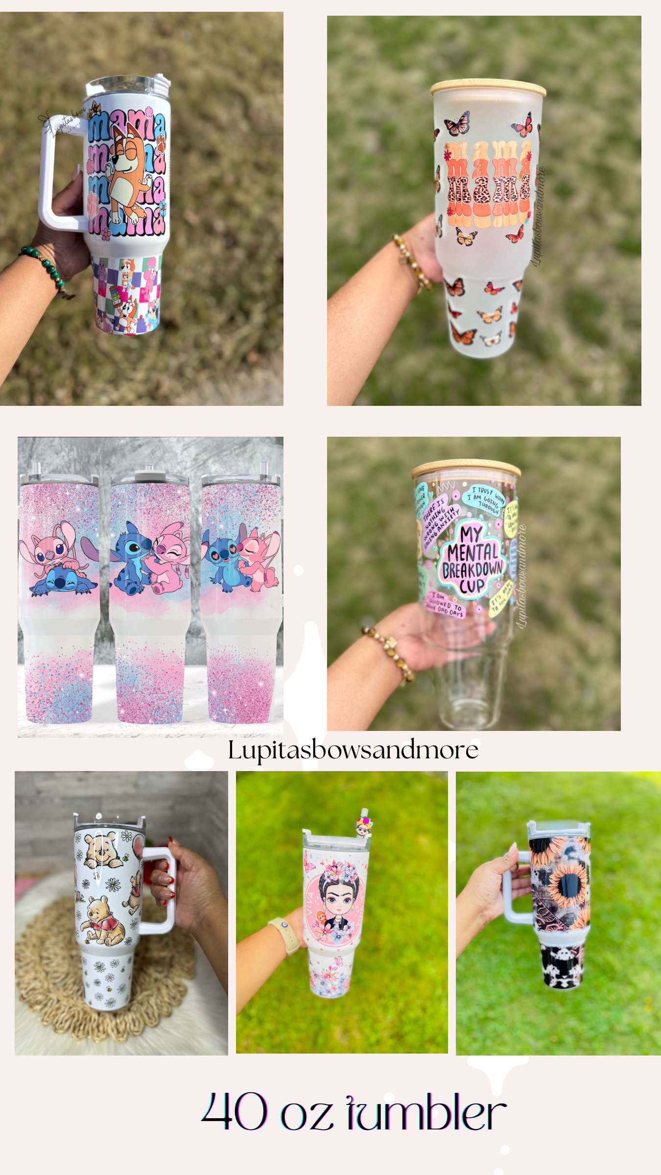 40 oz tumblers