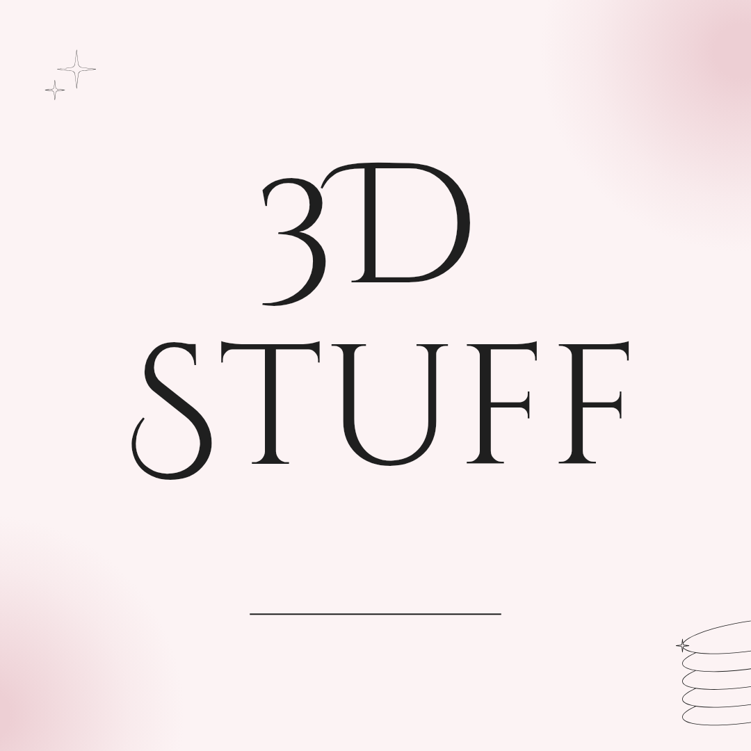 3D stuff