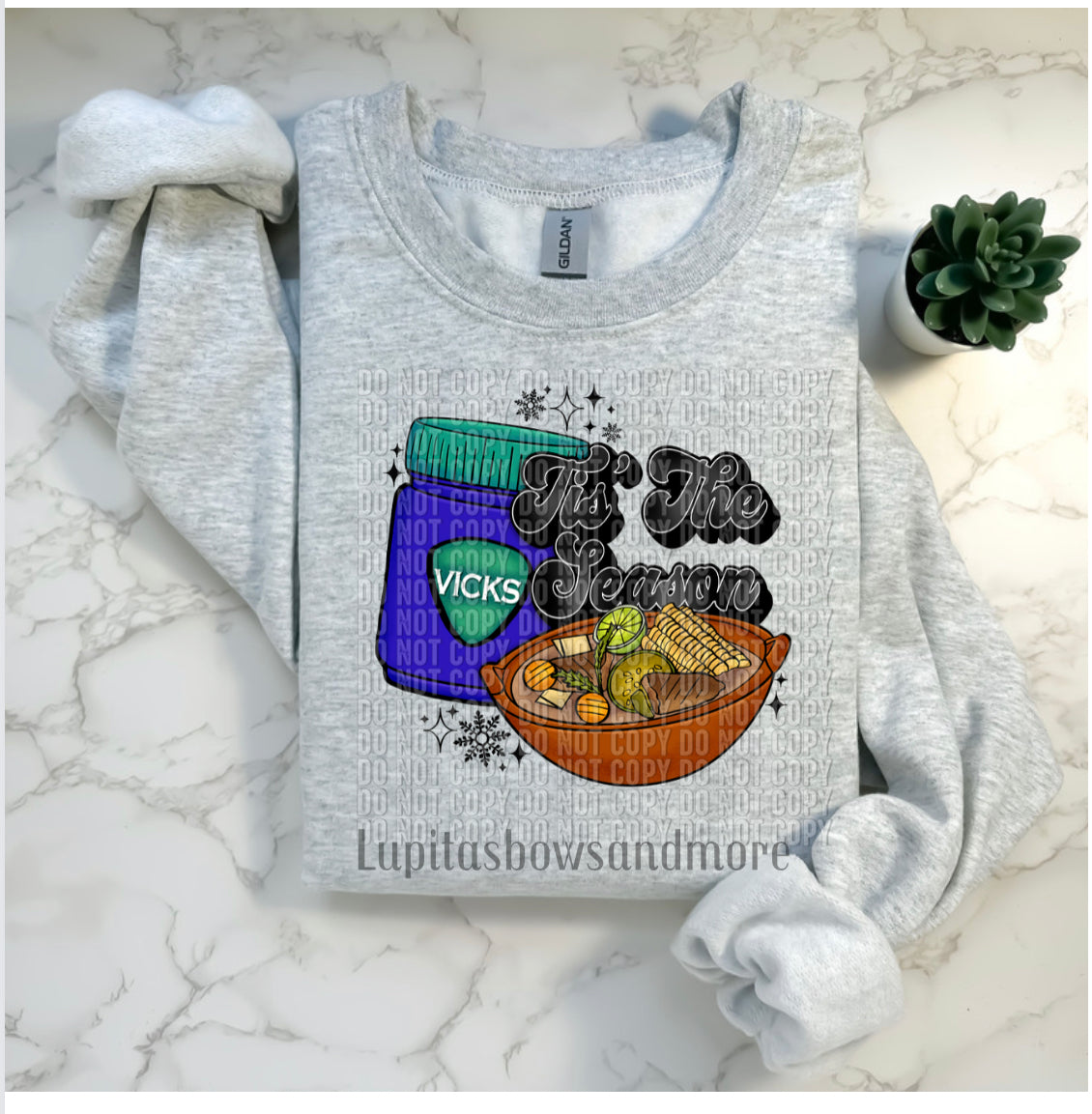 Caldito and vicks season sudadera