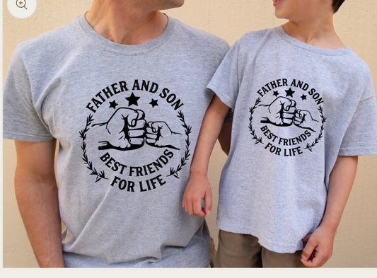 Daddy and son