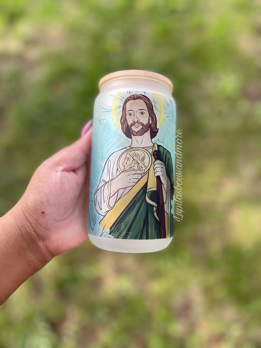 San juditas glass