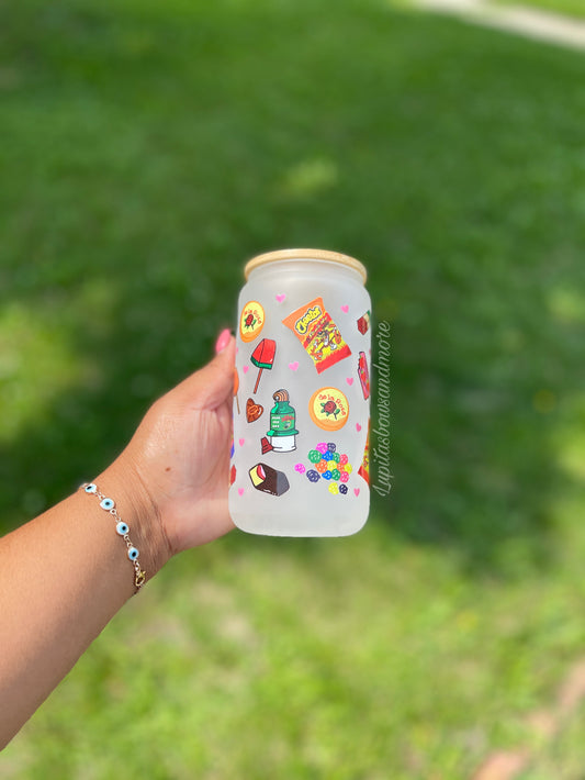 Antojitos glass can
