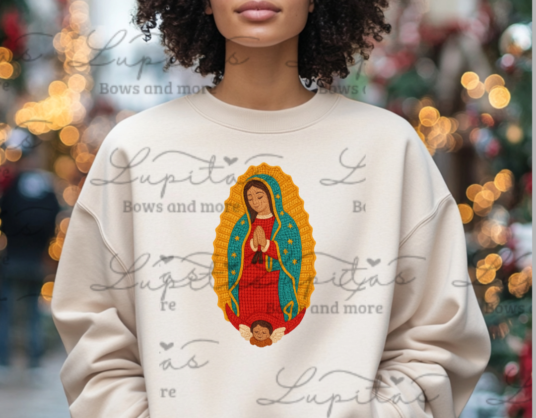 Virgencita crochet style