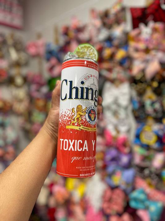 Chingona en rojo