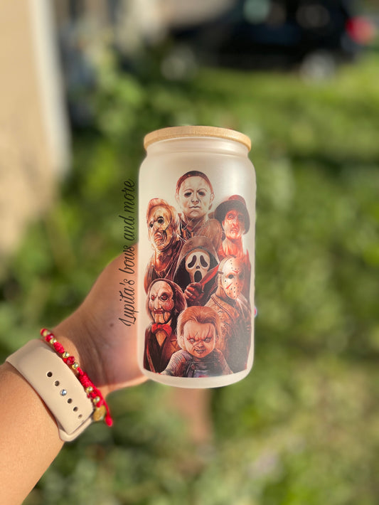 Horror movie glass