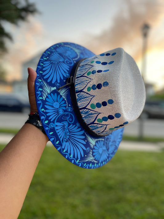 Flores azul