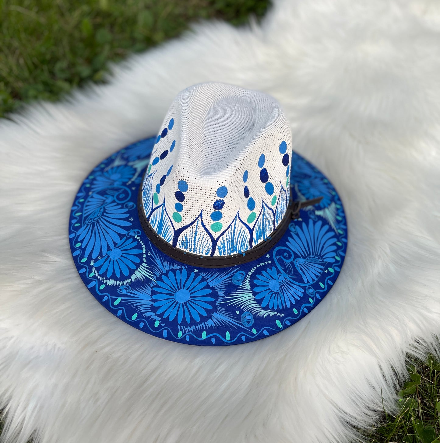 Flores azul